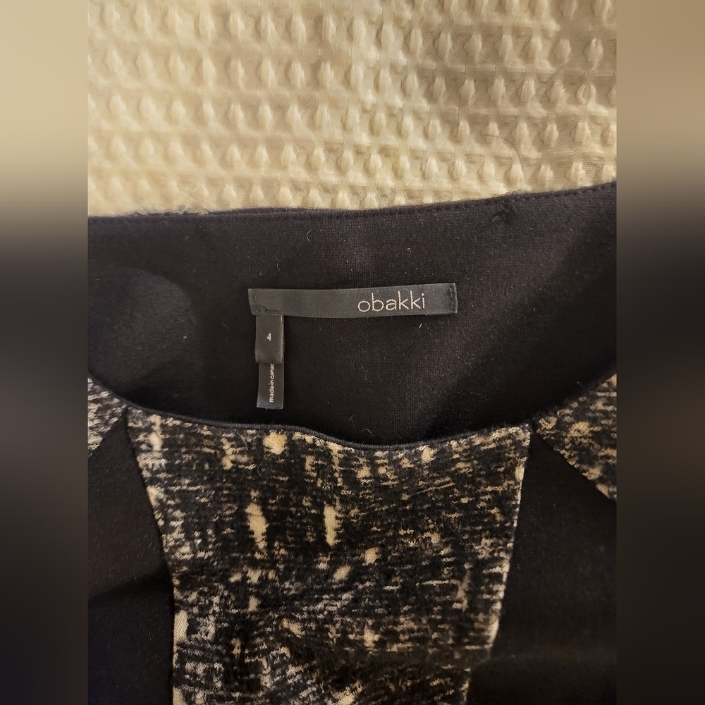 Gorgeous Obakki Wool Blend Dress Size 4 - Picture 4 of 8